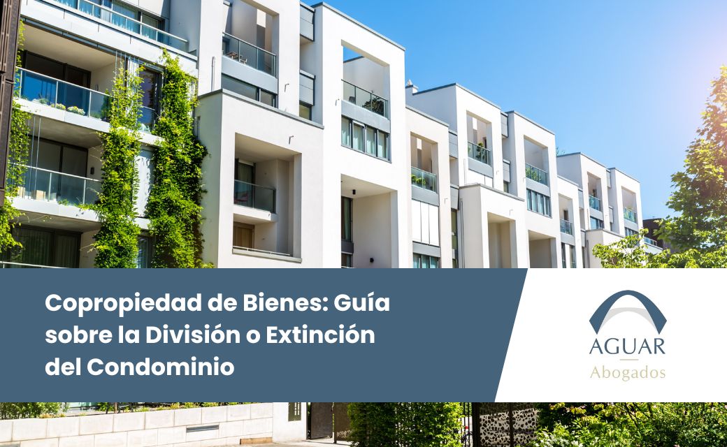 División o extinción del condominio