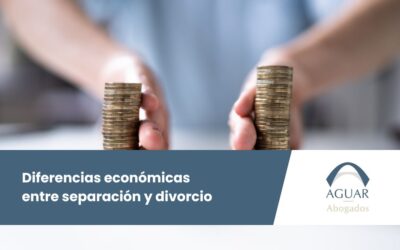Diferencias económicas entre separación y divorcio