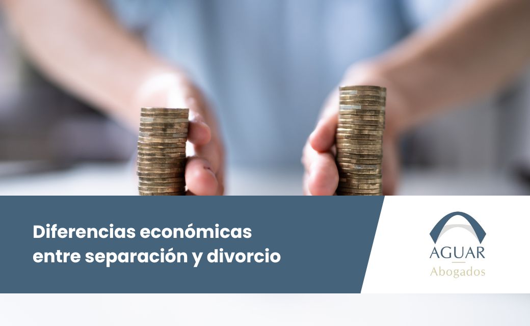 Diferencias económicas entre separación y divorcio