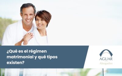 ¿Qué es el régimen económico matrimonial y qué tipos existen?