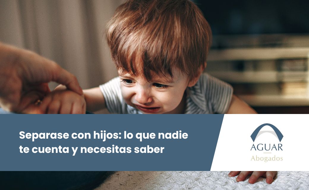 Separarse con hijos: custodia, pensión, vivienda y pasos clave