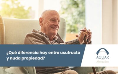 ¿Qué diferencia hay entre usufructo y nuda propiedad?