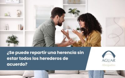 ¿Se puede repartir una herencia sin estar todos los herederos de acuerdo? 